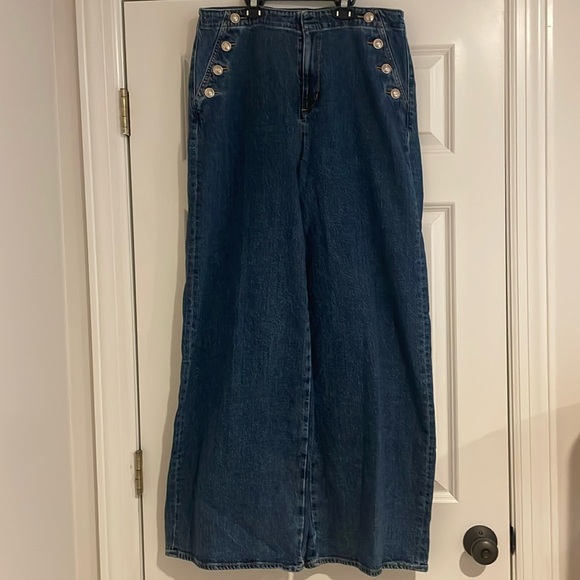 Guess Denim - Guess High Rise Palazzo Jeans SZ 31